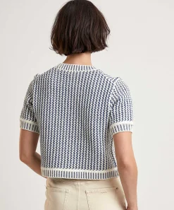 Oui Kort Vestje Two-Tone