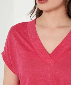 Oui Linnen Shirt V-Hals