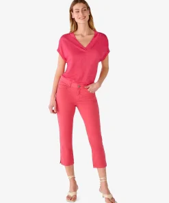 Oui Linnen Shirt V-Hals