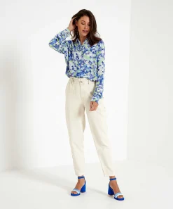 Oui Paperbag Jeans