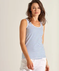 Oui Singlet Met Streepje