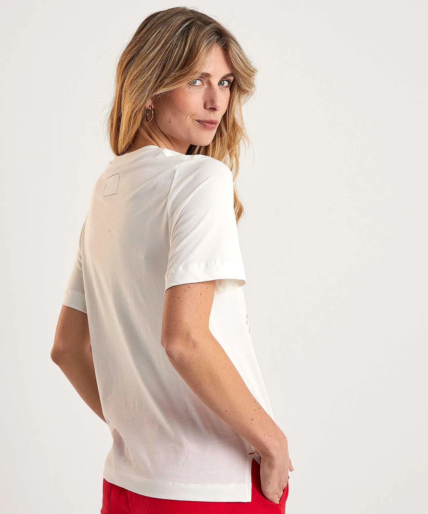 Oui T-Shirt Fashionprint Kraaltjes