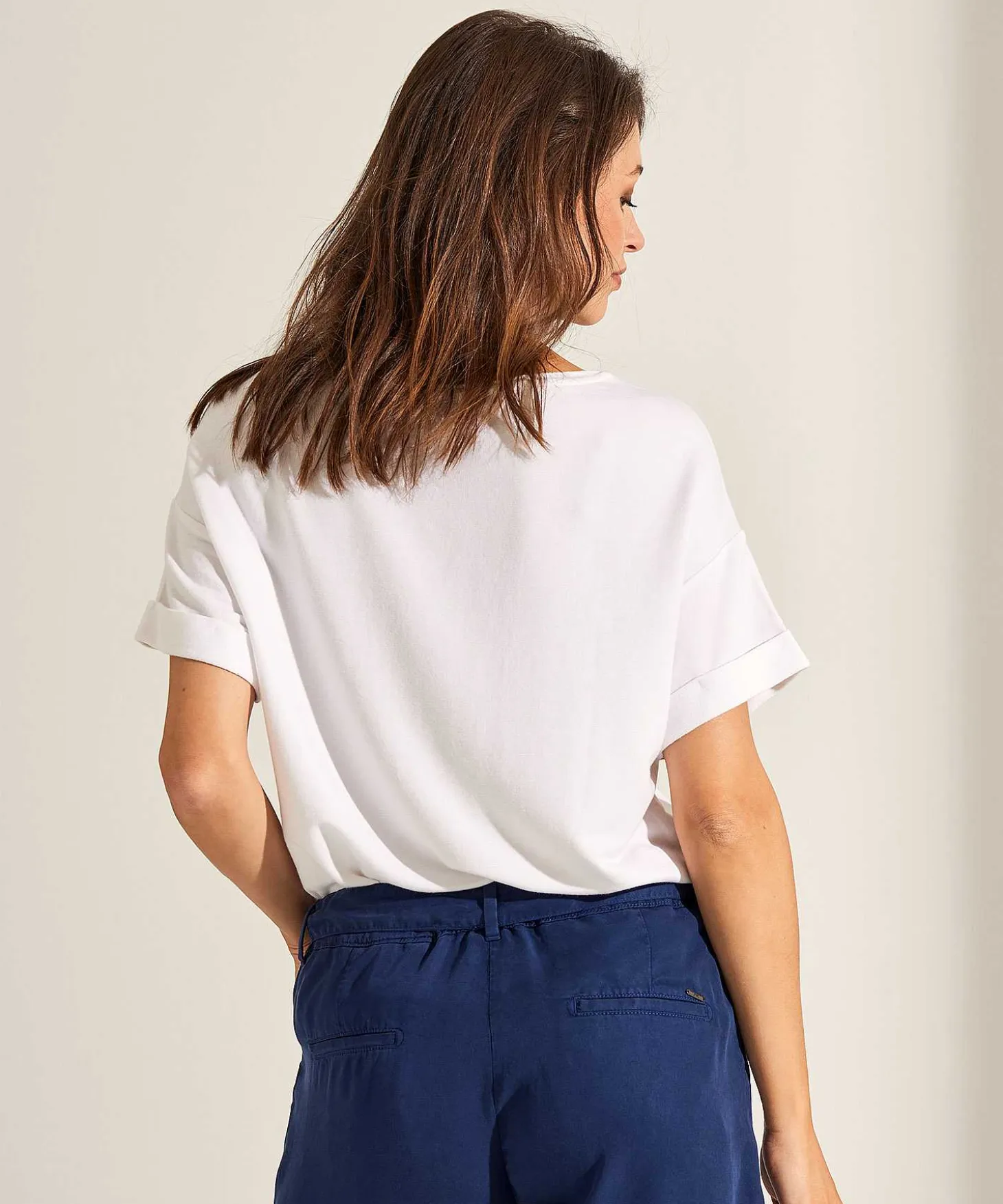 Oui T-Shirt Palmbomen Kraaltjes