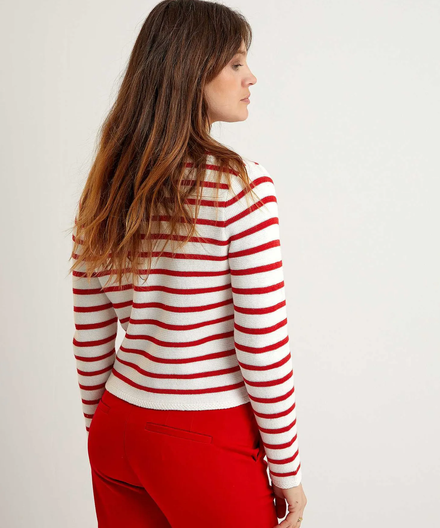 Oui Vest Strepen
