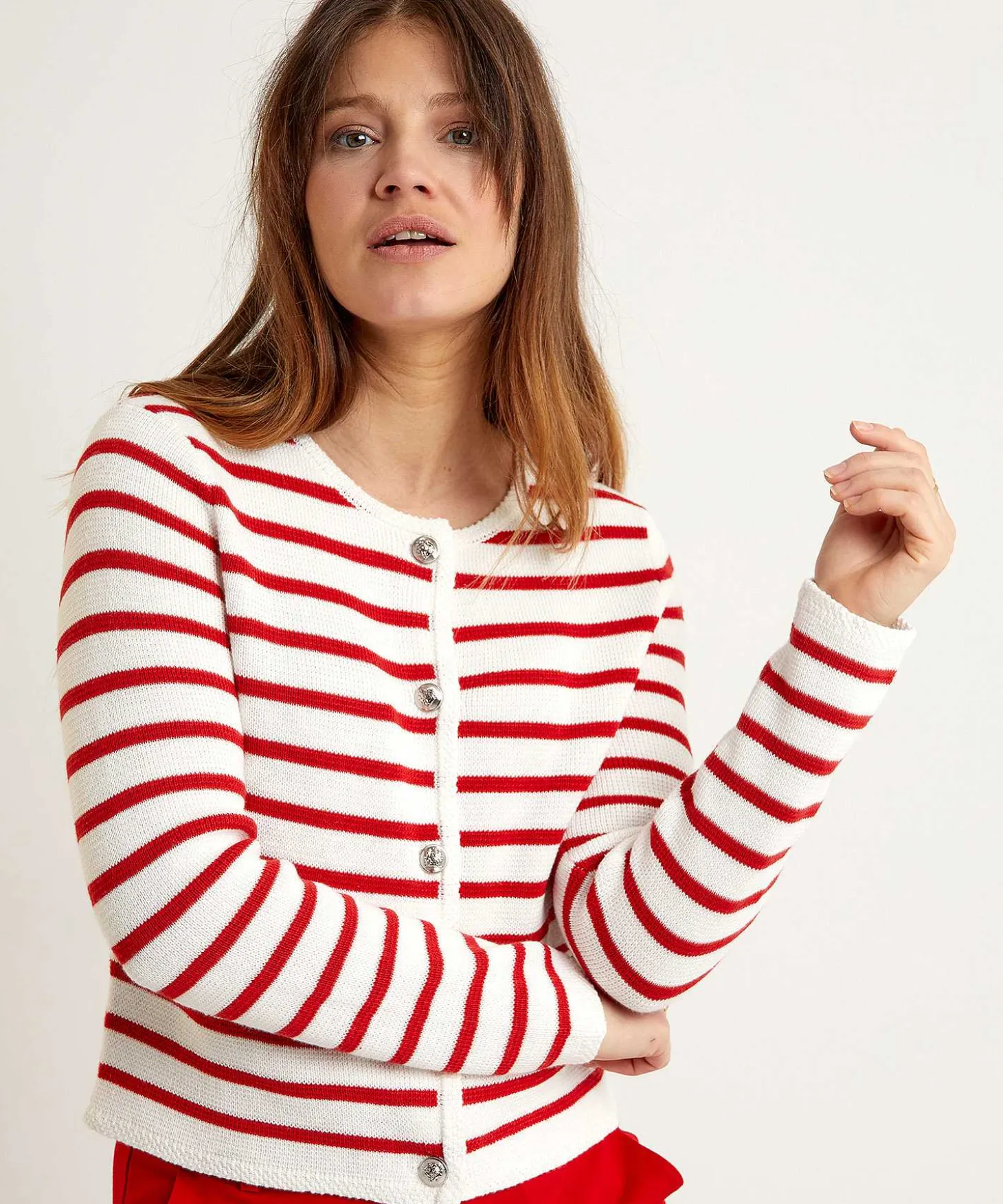 Oui Vest Strepen