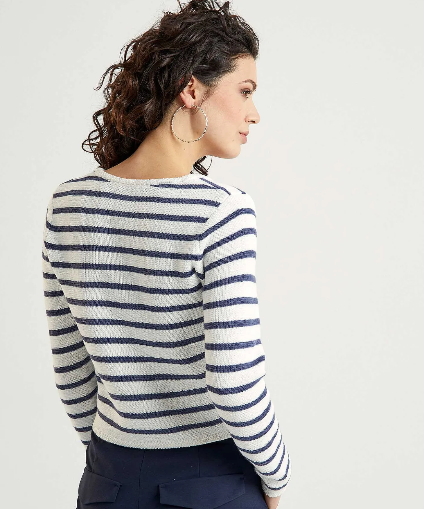 Oui Vest Strepen