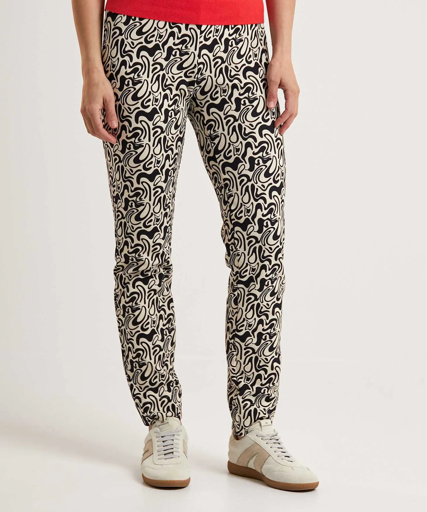 Raffaello Rossi Scuba Tregging Met Print Penny