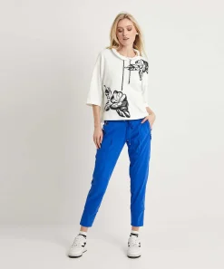 Raffaello Rossi Slim Fit Travelstof Broek Candy