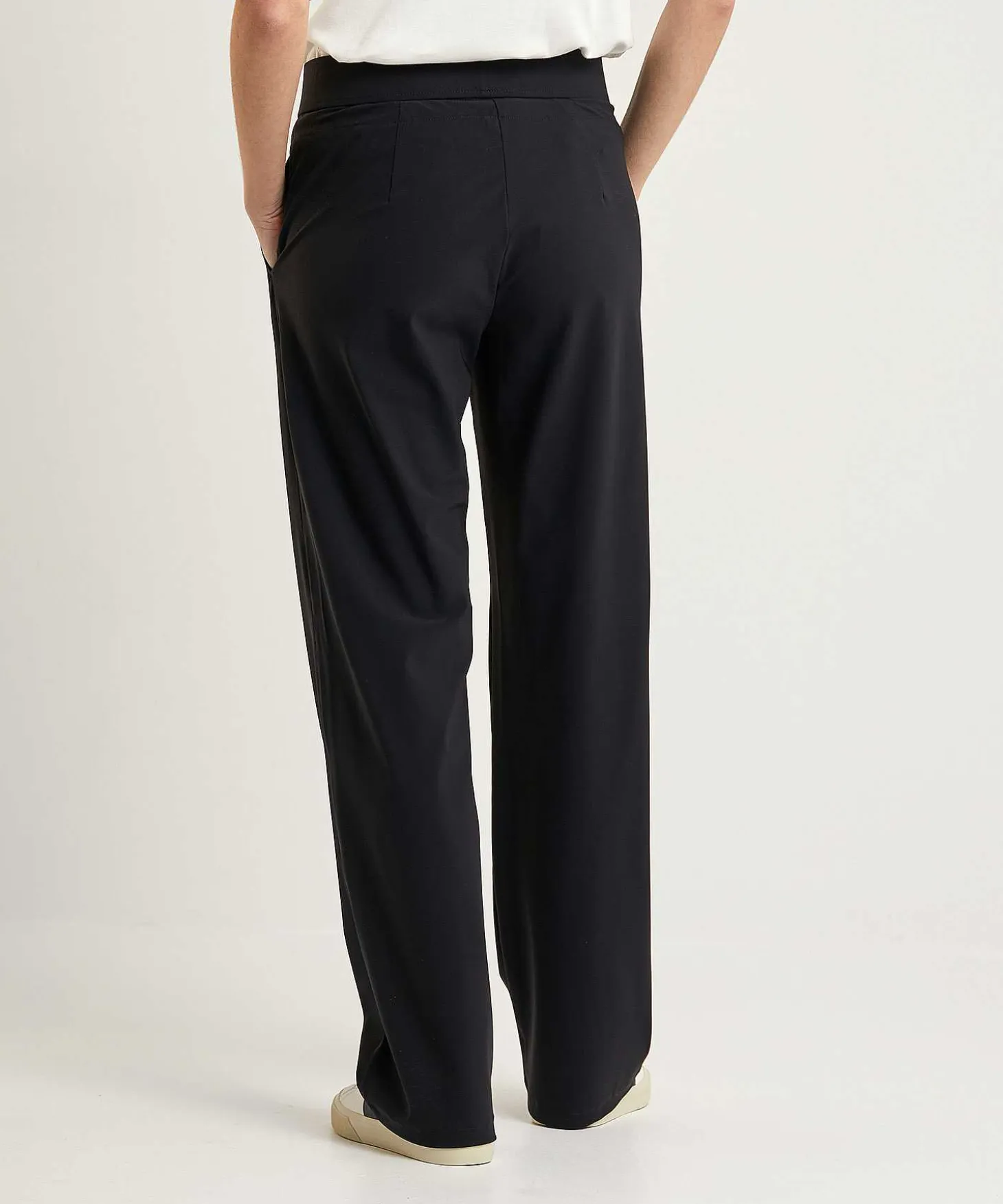 Raffaello Rossi Straight Fit Travelstof Broek Candice