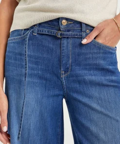 Raffaello Rossi Wide Leg Jeans Ceintuur Sventy B