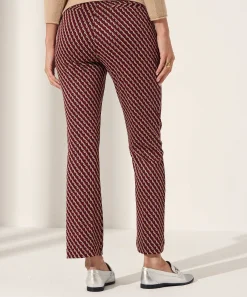 Raphaela By Brax Kick Flare Broek Met Print Lillyth