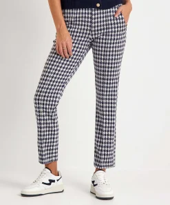 Raphaela By Brax Super Slim Cropped Broek Lillyth Check