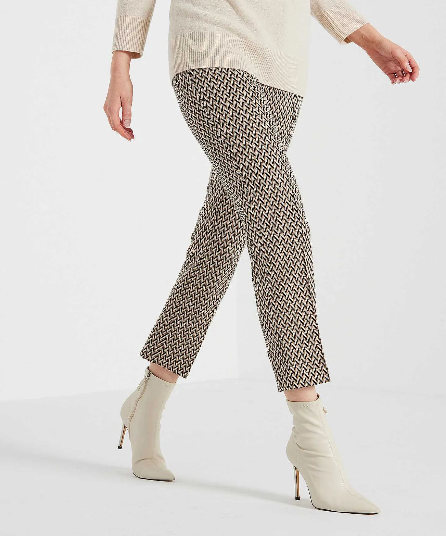 Rosner Broek Jacquard Lurex Alisa