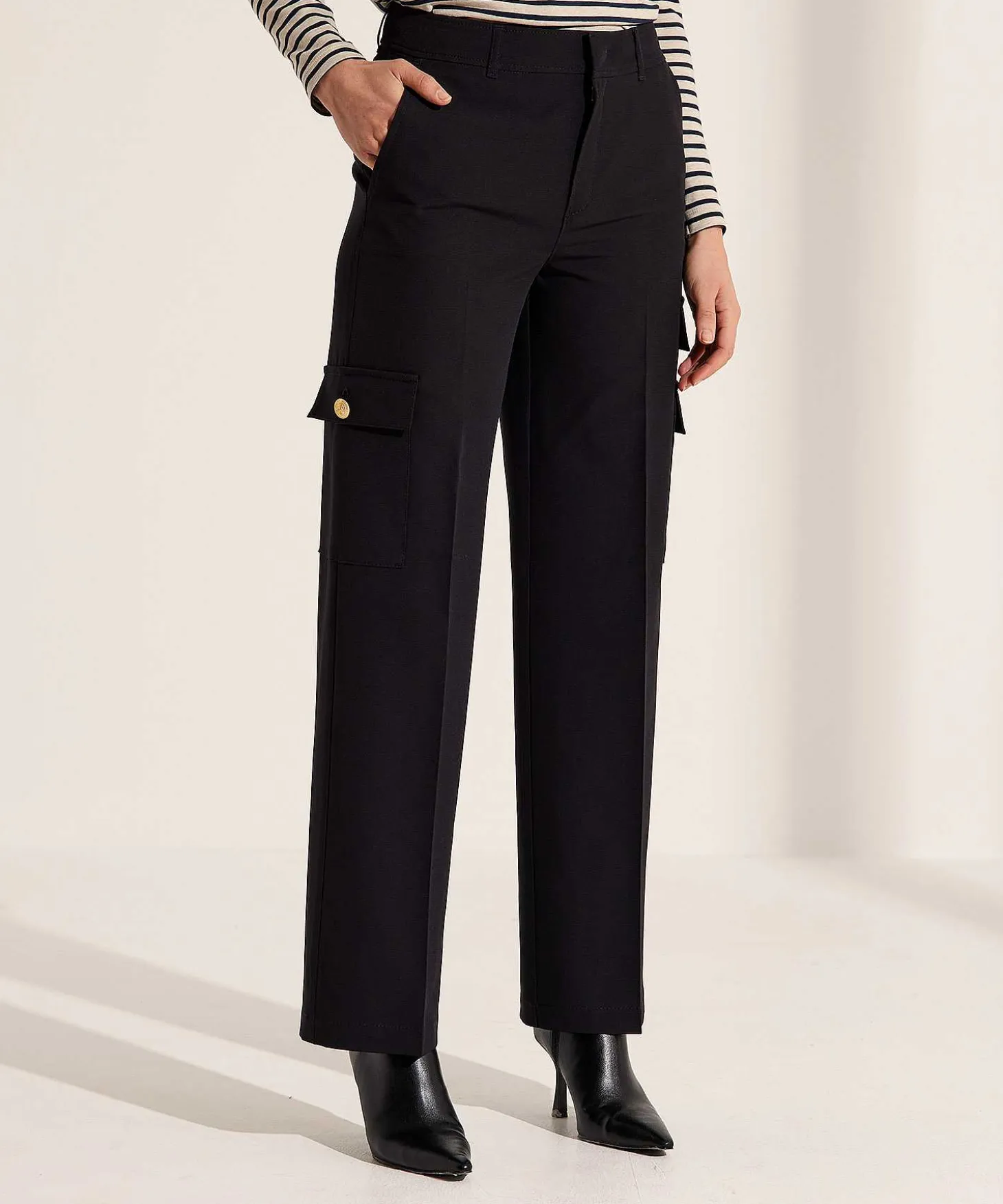 Rosner Cargo Wide Leg Broek Mara