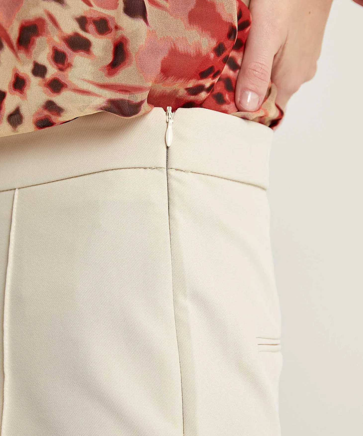 Rosner Flared Broek Met Pintucks Audrey 1