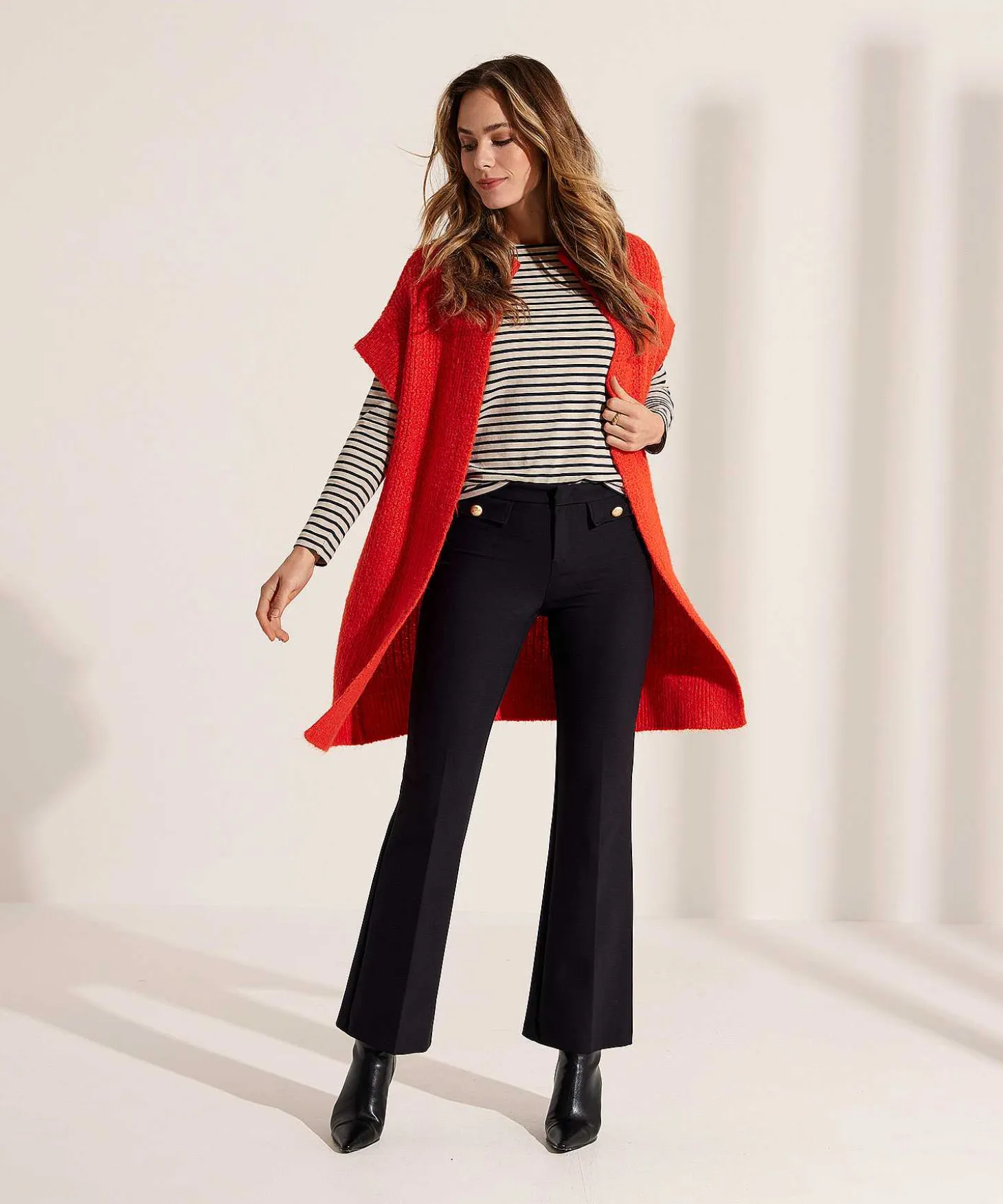 Rosner Flared Broek Winter Techno Alisa
