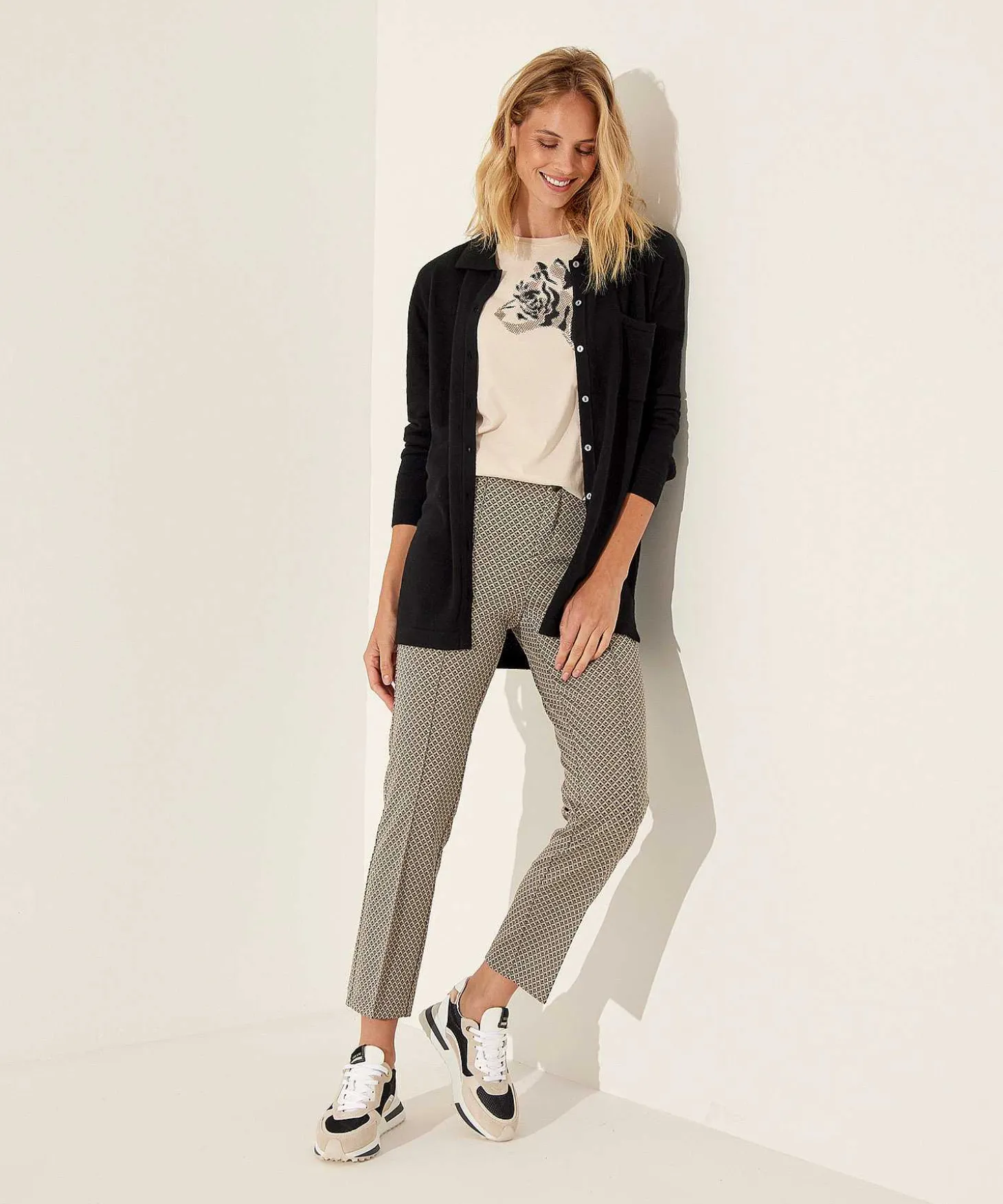 Rosner Jacquard Broek Alisa
