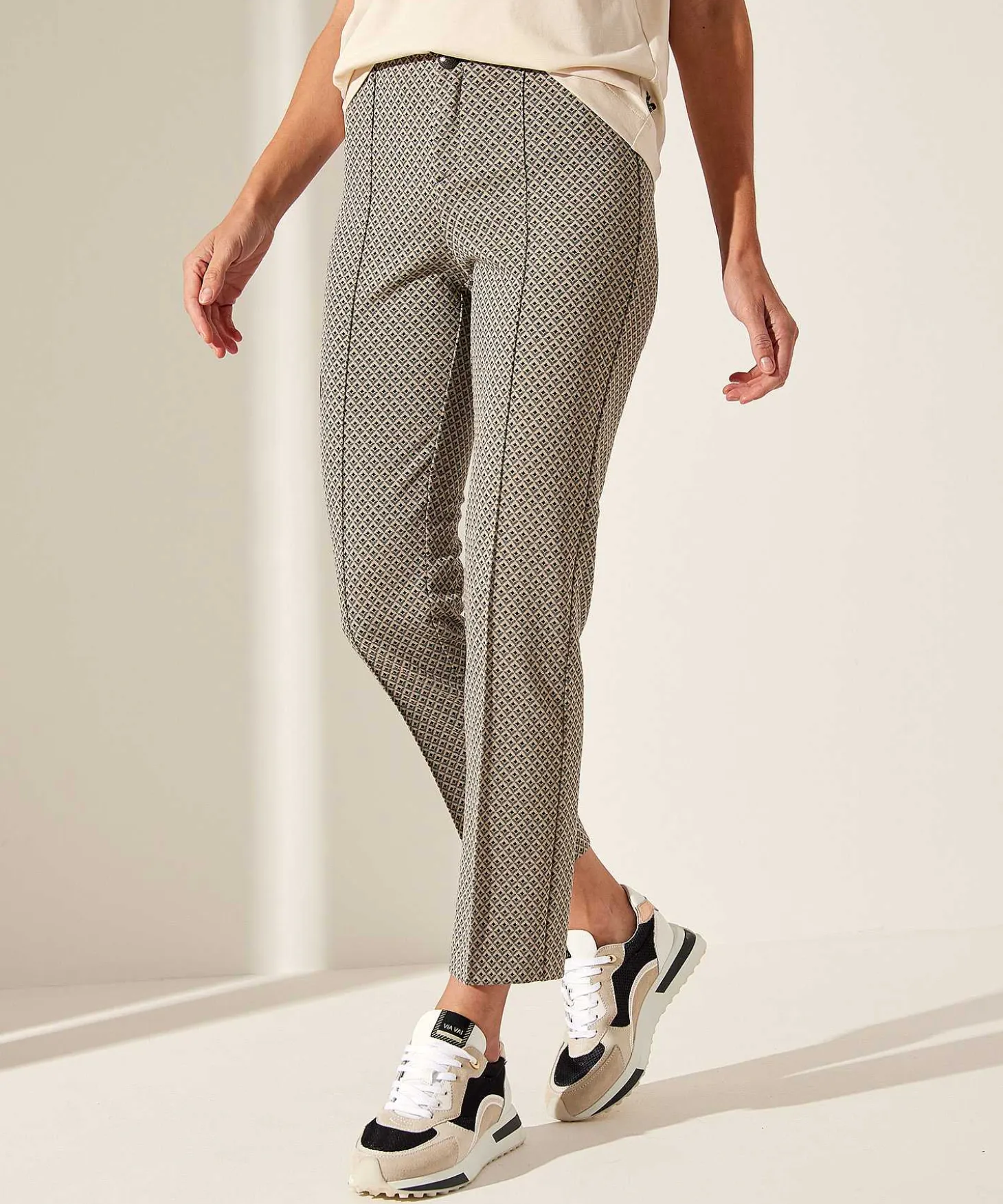 Rosner Jacquard Broek Alisa