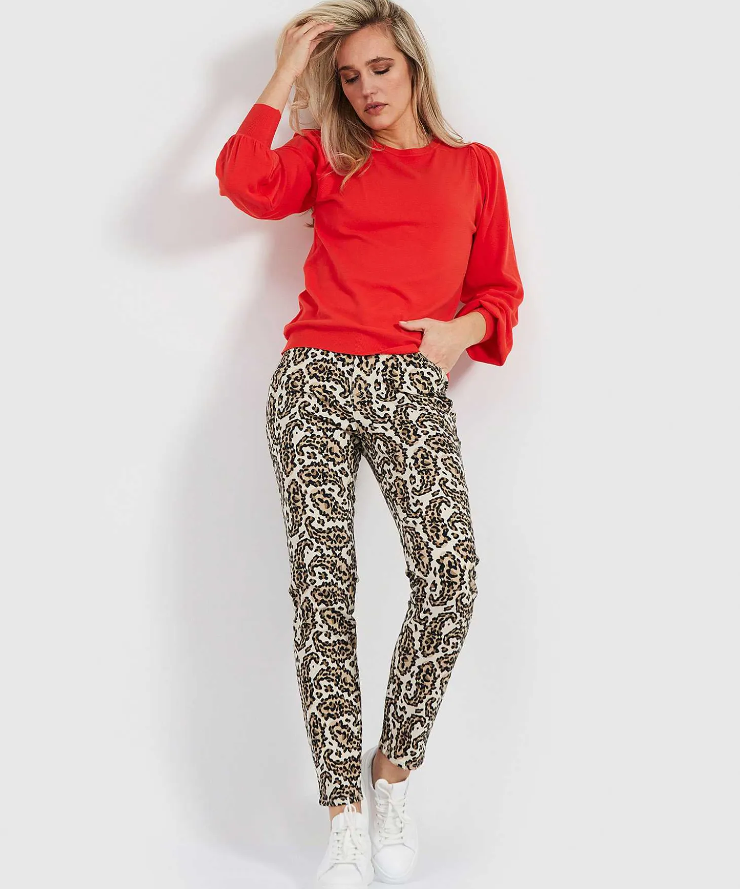 Rosner Jeans Audrey Animalprint