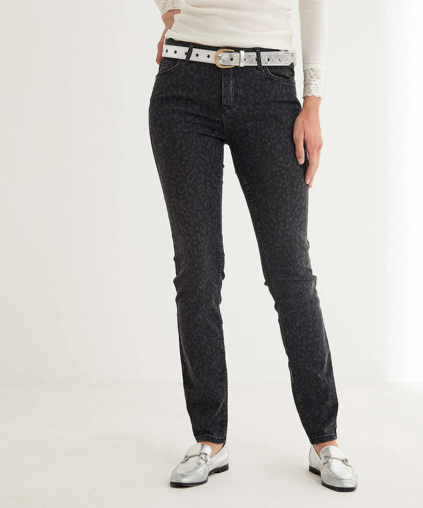 Rosner Jeans Laserprint Antonia