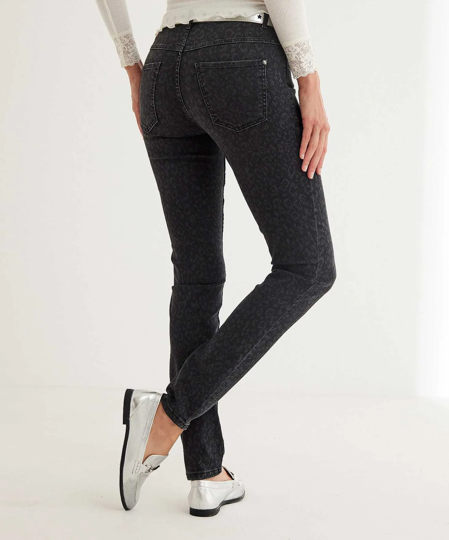 Rosner Jeans Laserprint Antonia