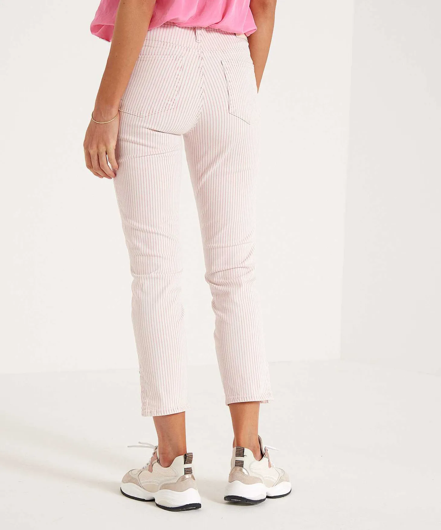 Rosner Jeans Met Streepmotief En Studs Audrey 2