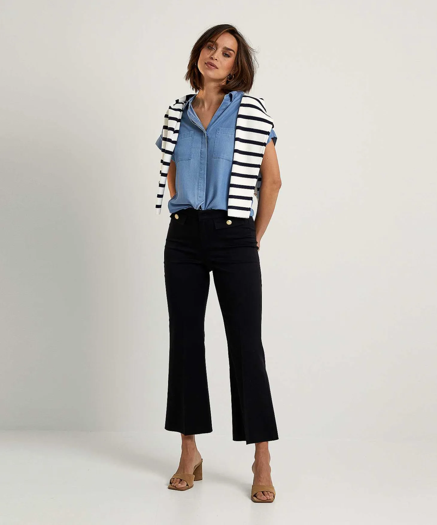 Rosner Kick Flare Broek Alisa