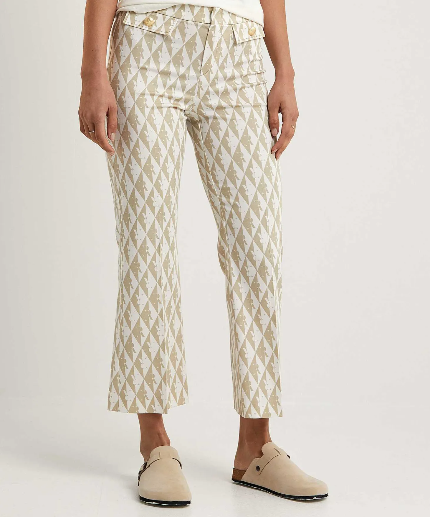Rosner Kick Flare Broek Wieber Alisa