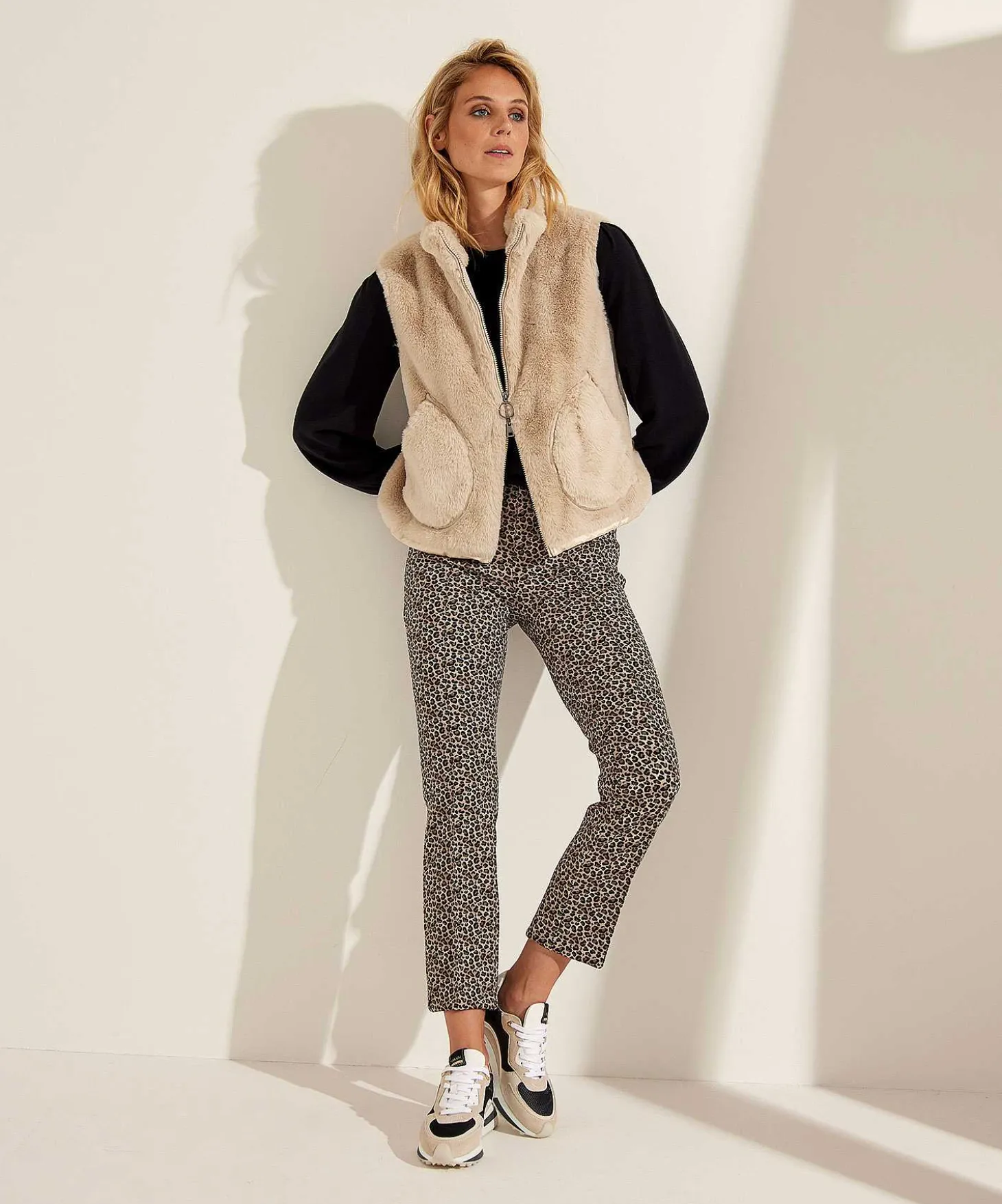 Rosner Light Scuba Broek Panterprint Alisa
