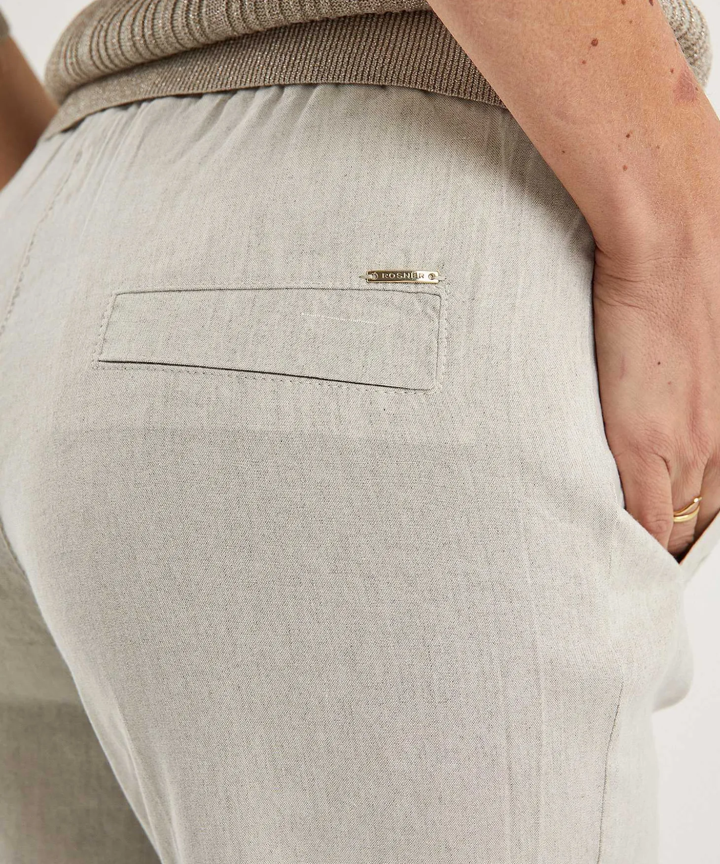 Rosner Linnenmix Broek May Zigarette