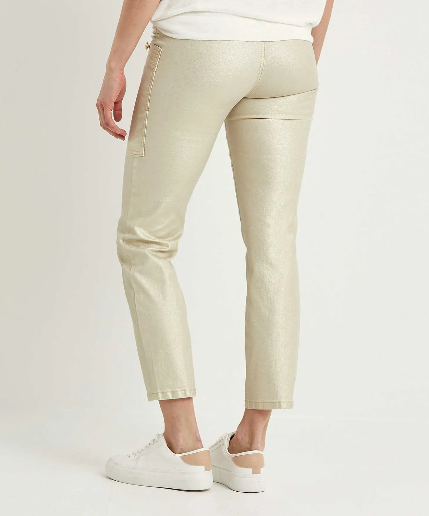 Rosner Metallic Cargo Broek Antonia