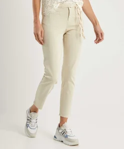 Rosner Slim Fit Broek Met Ceintuur Alisa