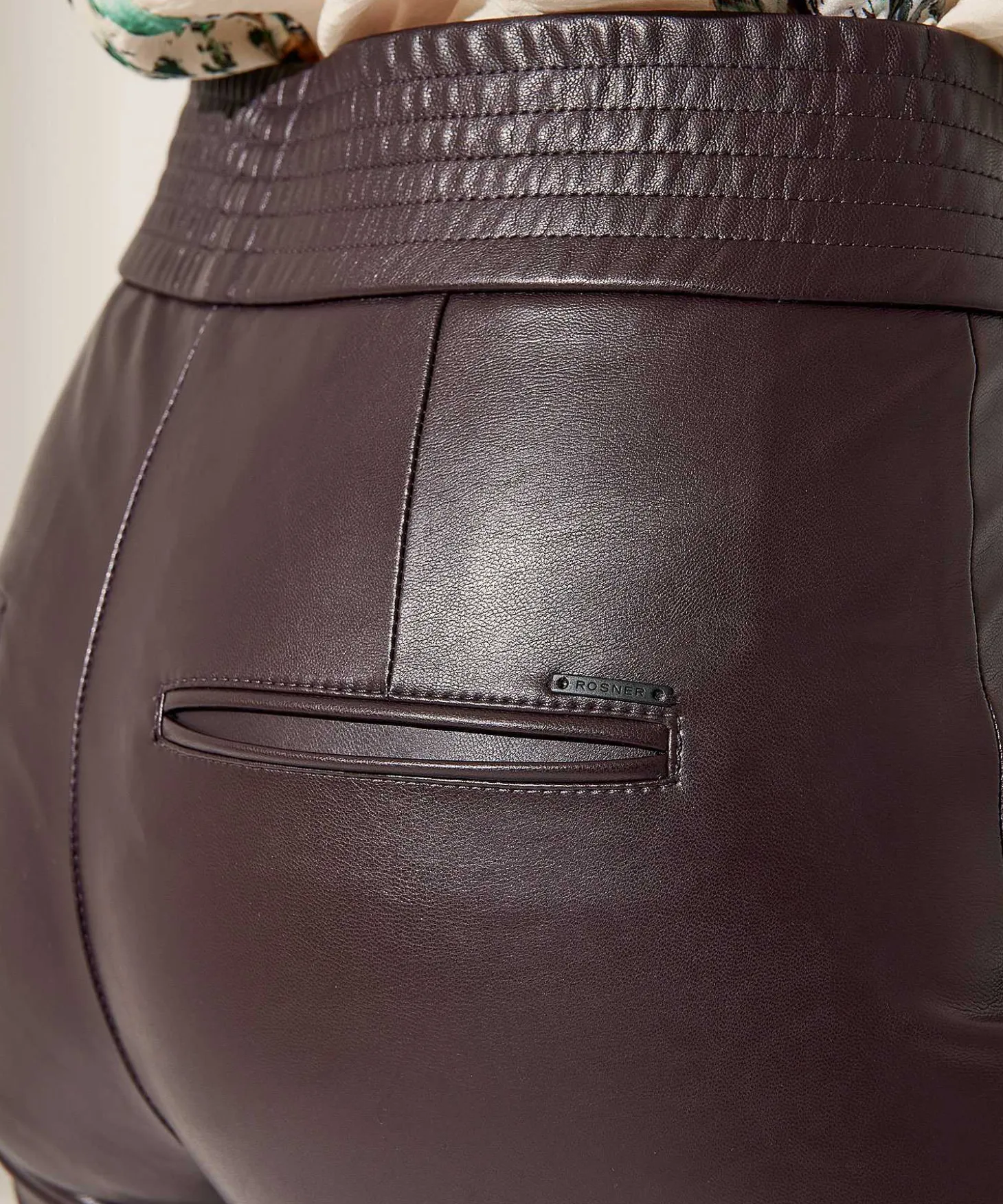 Rosner Vegan Leather Tregging Amy