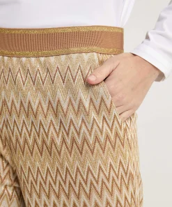 Rosner Wide Leg Broek Lurex Mara