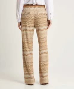 Rosner Wide Leg Broek Lurex Mara