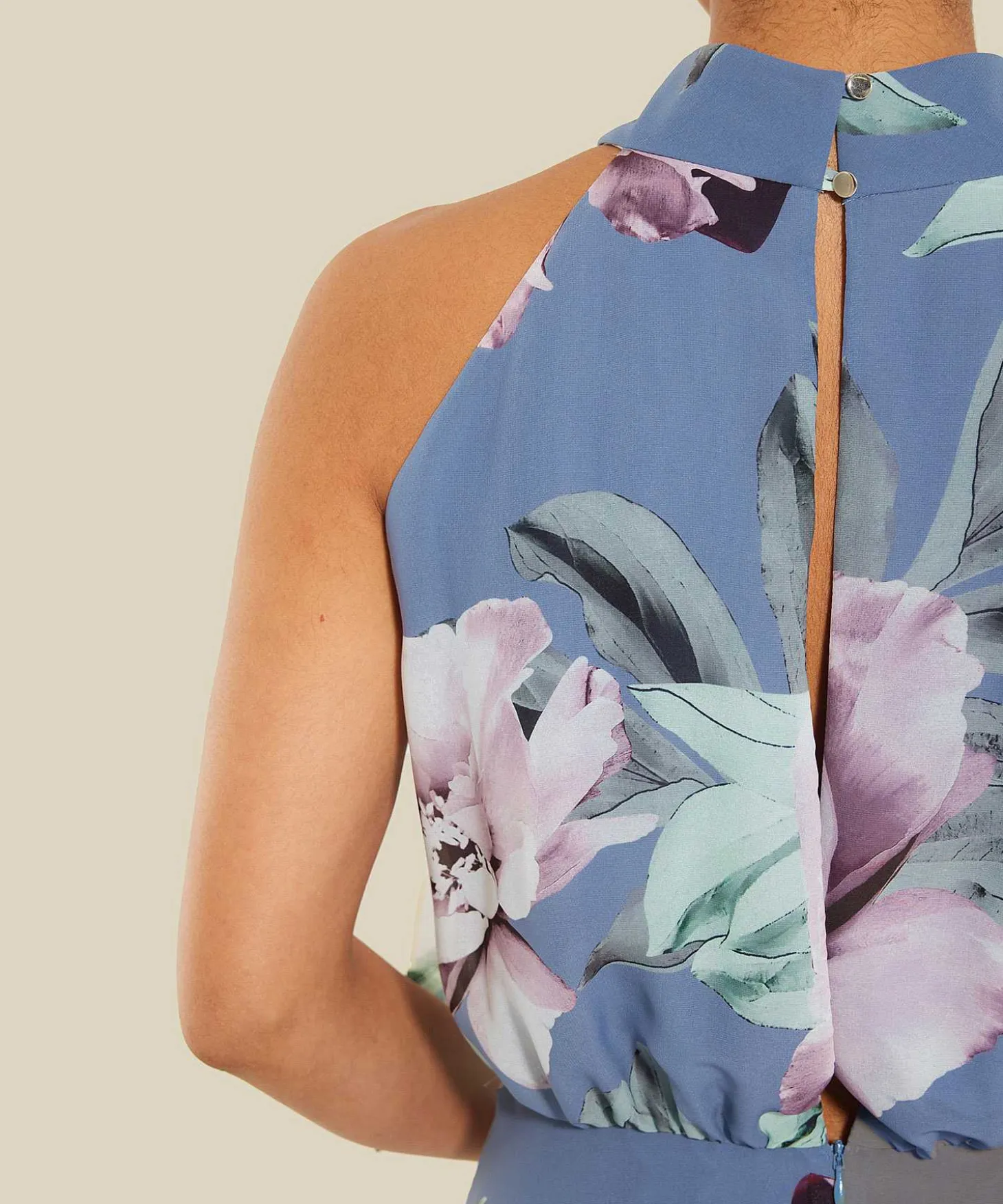Swing Halterjurk Bloemenprint