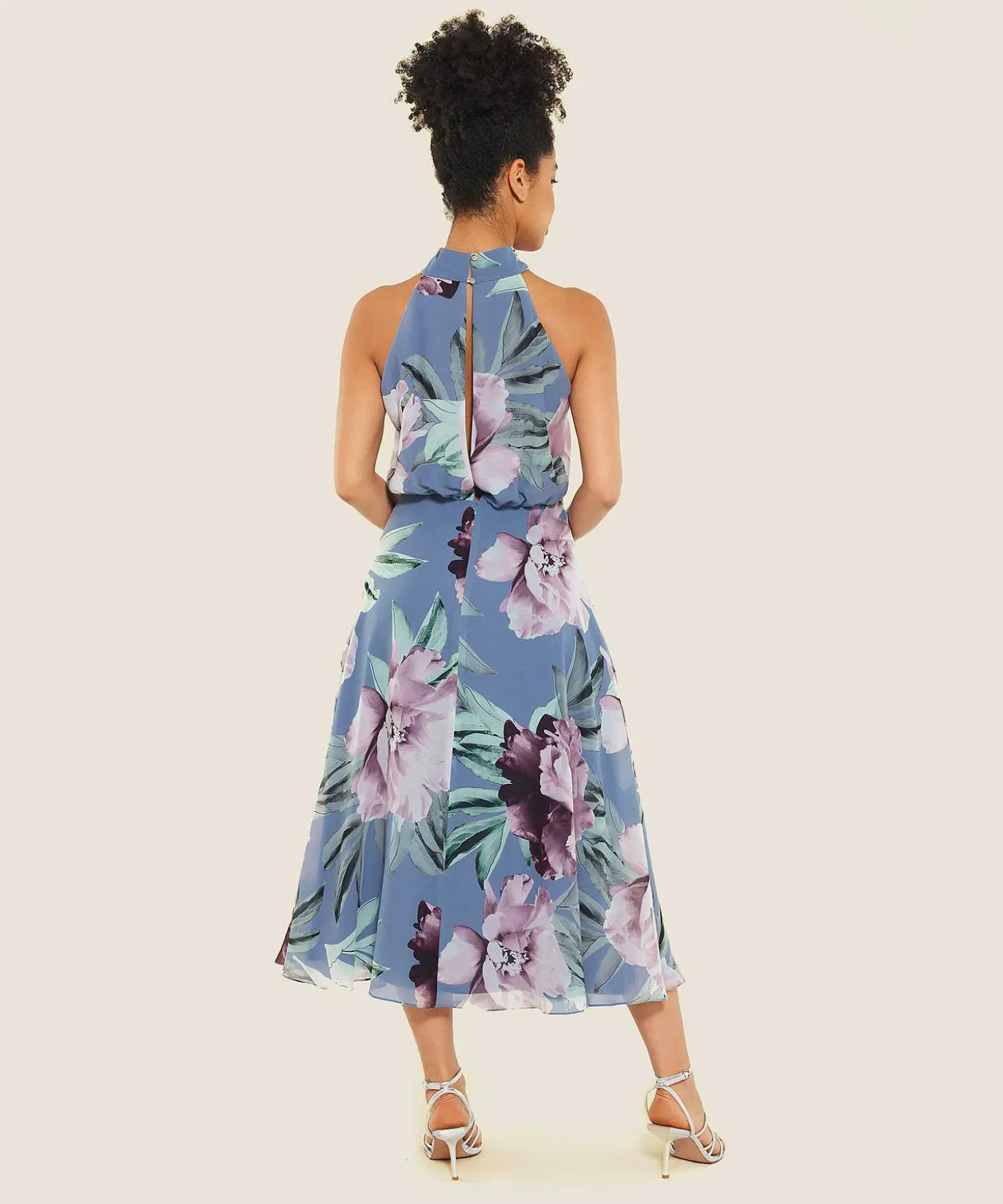 Swing Halterjurk Bloemenprint