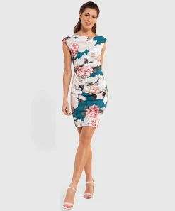 Swing Jurk Rozenprint