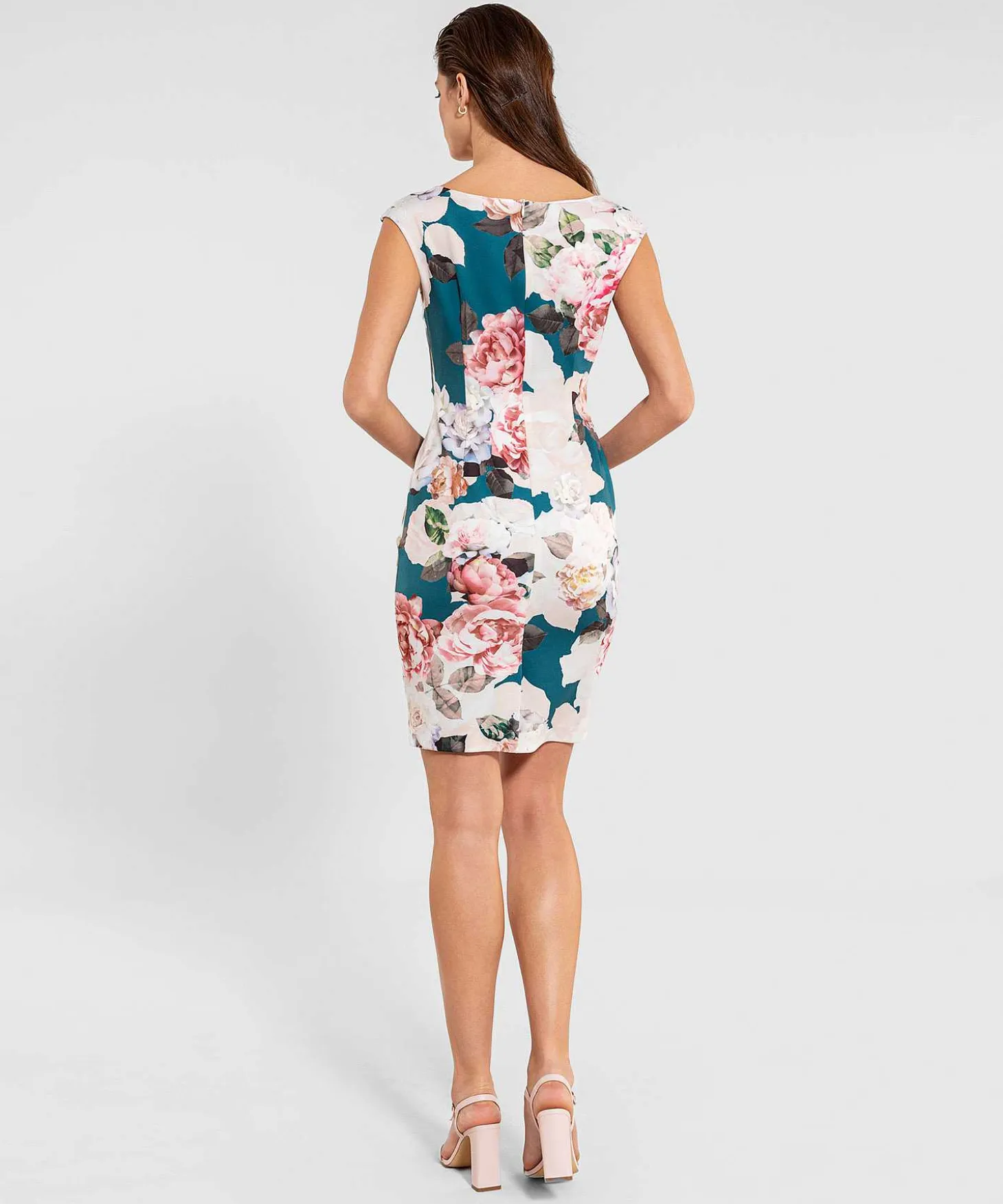 Swing Jurk Rozenprint