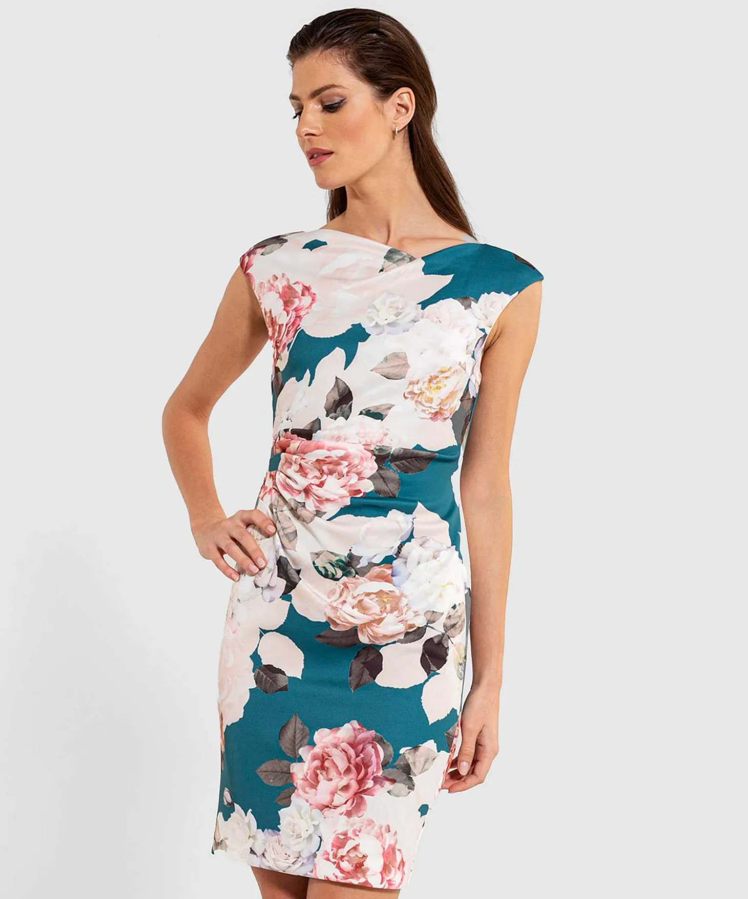 Swing Jurk Rozenprint