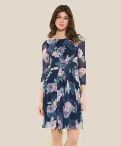 Swing Mesh Jurk Bloemenprint