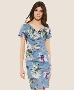 Swing Scuba Jurk Bloemenprint