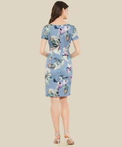 Swing Scuba Jurk Bloemenprint