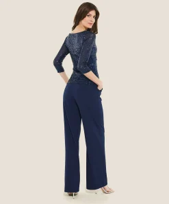 Swing Top Pailletten Knoopdetail