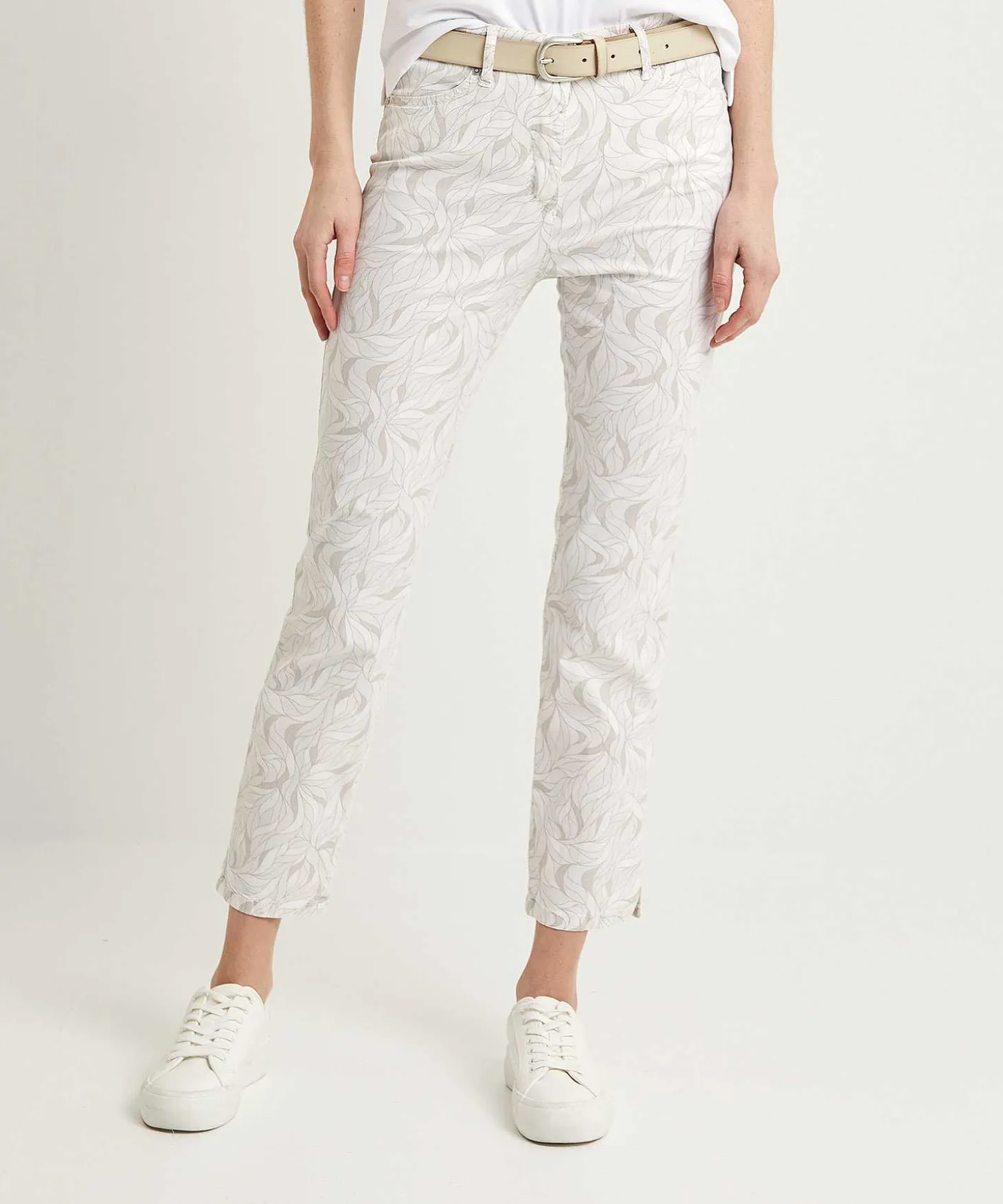 Toni Cropped Broek Print Be Loved