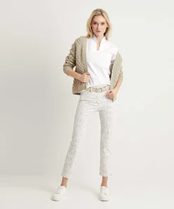 Toni Cropped Broek Print Be Loved