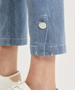 Toni Cropped Broek Streepje Be Loved