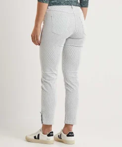 Toni Cropped Broek Streepje Be Loved