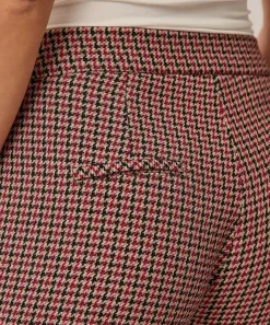 Toni Wide Leg Broek Jenny Ruit