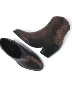 Via Vai Korte Cowboylaars Metallic Mara Denver